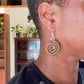 Taupe Swirl earrings