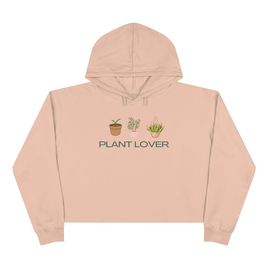 Plant Lover Crop Hoodie
