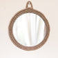 Taupe Rope Mirror - Suzari Designs Home Decor
